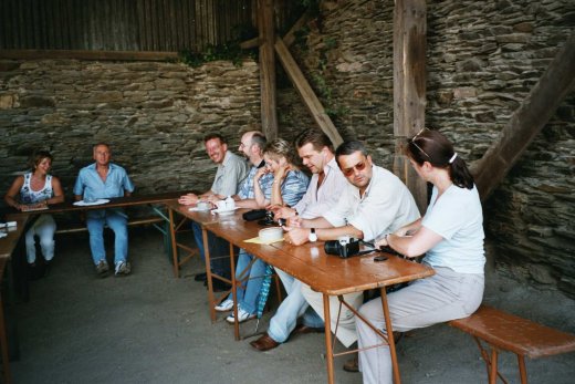 in der scheune